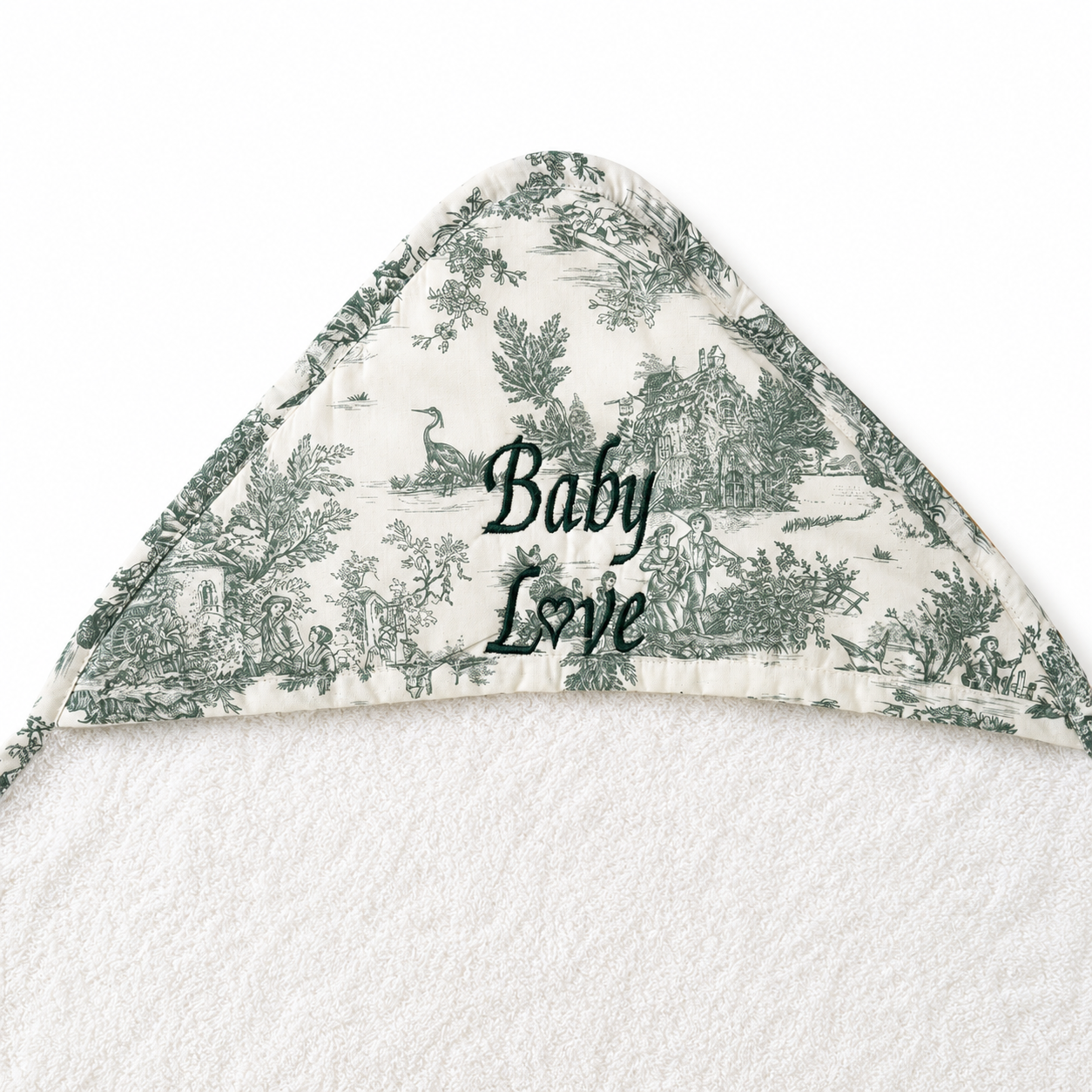 Personalisierbares Baby-Badetuch