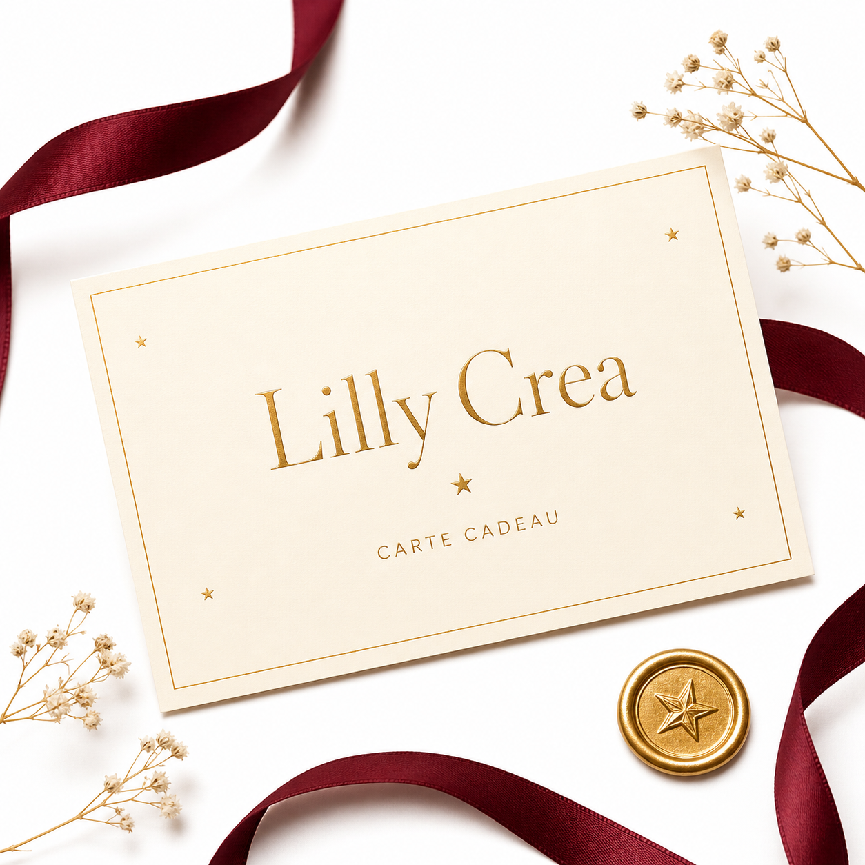 Carte cadeau Lilly Crea