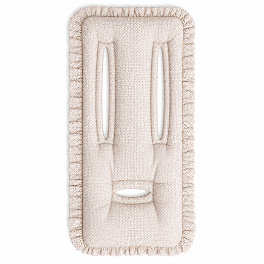 Matelas à poussette Art Déco — Fait main & personnalisable