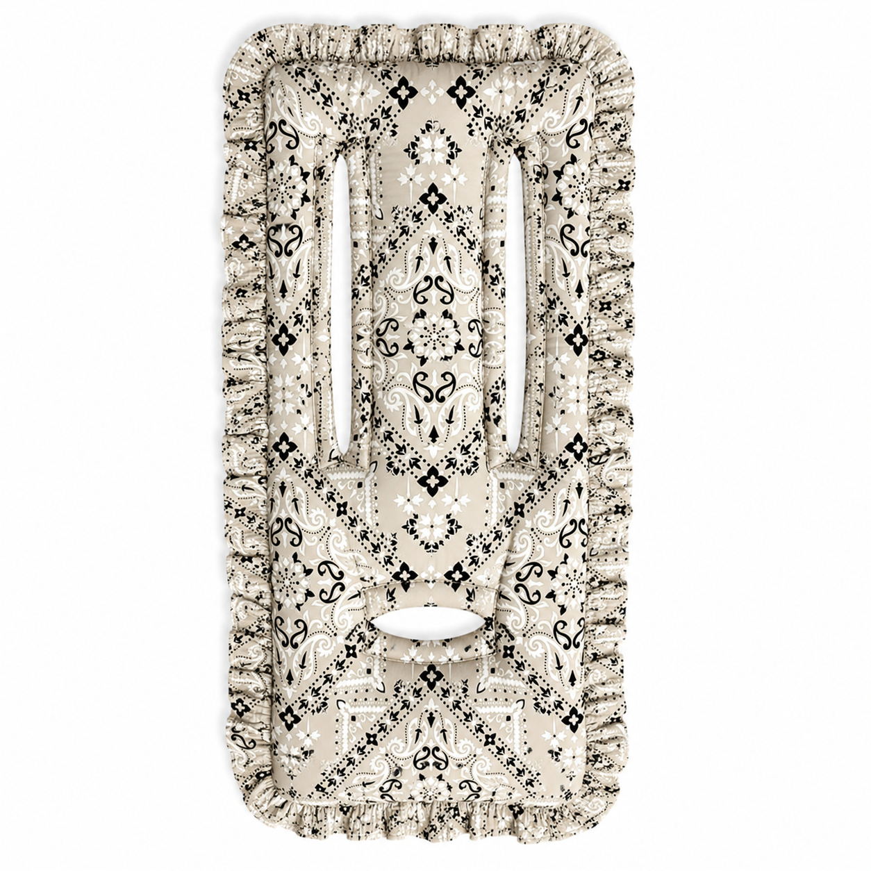 Matelas à poussette Bandana — Fait main & personnalisable